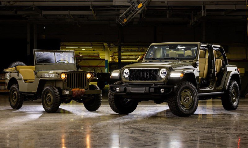 Jeep выпустил ретро-версию Wrangler Willys Jeep представил в Индии лимитированну