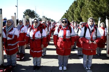 ראש הסהר האדום: 6 מיליון מתנדבים ישרתו בטקס הפרידה מ"אימאם המהפכה המנוח"