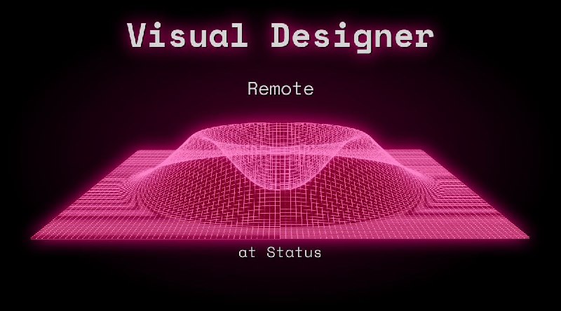 Web3 Visual Designer Remote at Status