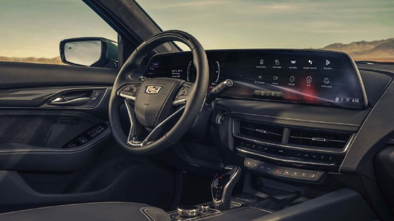 Обновленные Cadillac CT5-V и Cadillac CT5-V Blackwing: «механика» и 668-сил 4