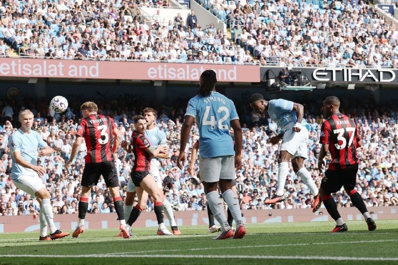 FUNNY SOCCER | فانی ساکر: ⚽️ پایان بازی،⚽️ منچسترسیتی 2-1 بورنموث ⚽️نزدیک بود منچسترسیتی تبدیل به میم بشه که کامبک زد.✅@funnysoccer