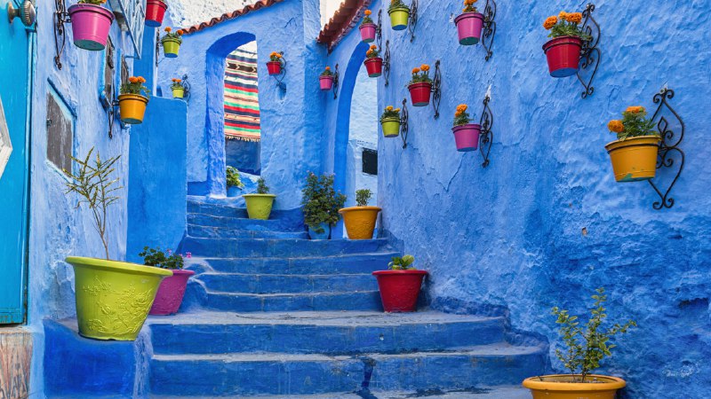 From resistance to radianceBlue walls of Chefchaouen, Morocco (© AnetteAndersen/Getty Images)