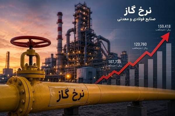 پایگاه خبری معدن نامه: #اختصاصیجهش نرخ گاز صنایع و فشار تازه بر هزینه تولید فولادنرخ گاز صنایع فولادی و معدنی در میانه تابستان جهش کرد و هزینه 