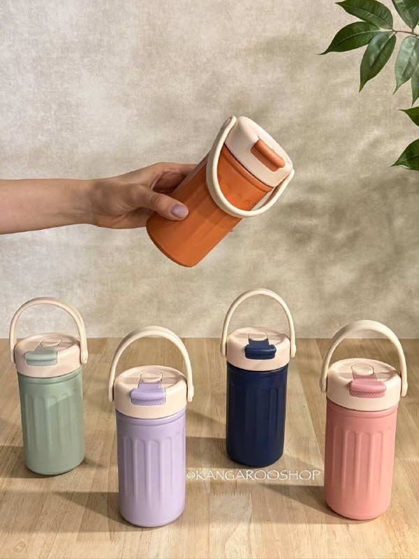 Kangarooshop: 🌸 تراول ماگ کد b312✔️حجم : 380 ml✔️استیل 304✔️ابعاد : 6/5*14/5*7 cm ✔️دارای جعبه تک✔️📦۶۰ عدد✔️قیمت : 1.018.000 ت🆔كانال ف