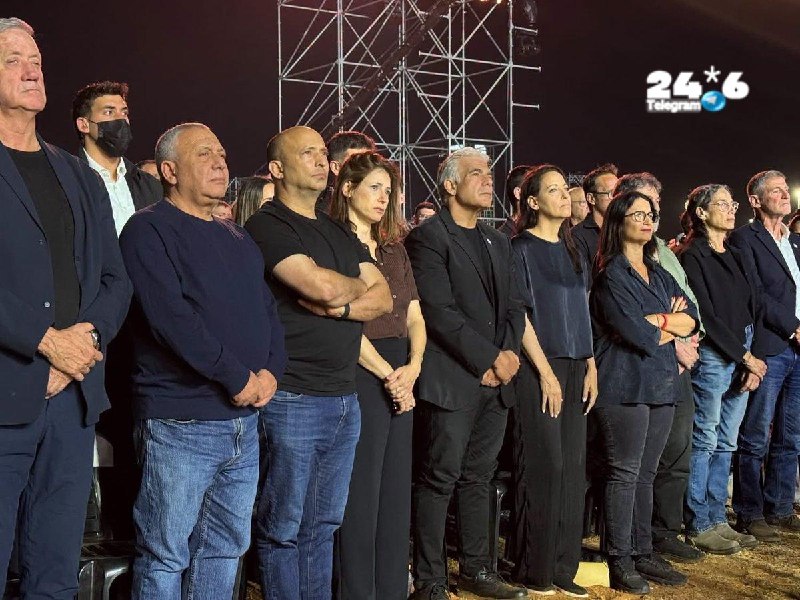 🇮🇱 Who took Mansur's photo? Remember together, we will fix together. The national memorial ceremony of the October 7 families - Yair Lapid - Yair Lapid.