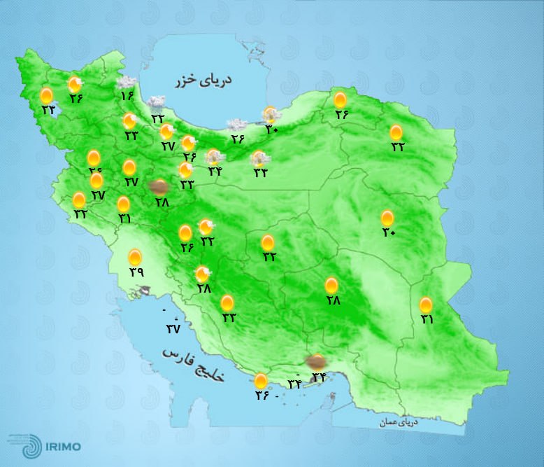 AsreSafar: 🔺رگبار پراکنده باران در شمال و شمال غرب کشورسازمان هواشناسی: 🔹امروز در ارتفاعات شمال آذربایجان غربی، آذربایجان شرقی و ار