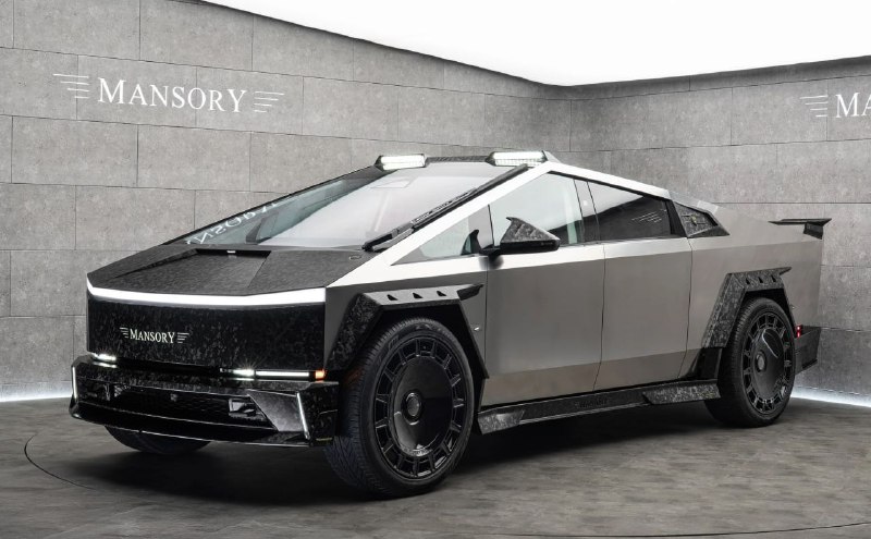 Немецкое ателье Mansory представило свой первый тюнинг Tesla Cybertruck 2