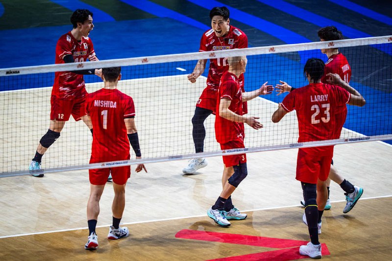 🏐 جهان والیبال 🏐: ♨️ دو مسابقه تدارکاتی سامورایی‌ها مقابل پرافتخارترین تیم جهان!🔻تیم ملی ژاپن جهت آماده‌سازی برای مسابقات قهرمانی آسیا 202