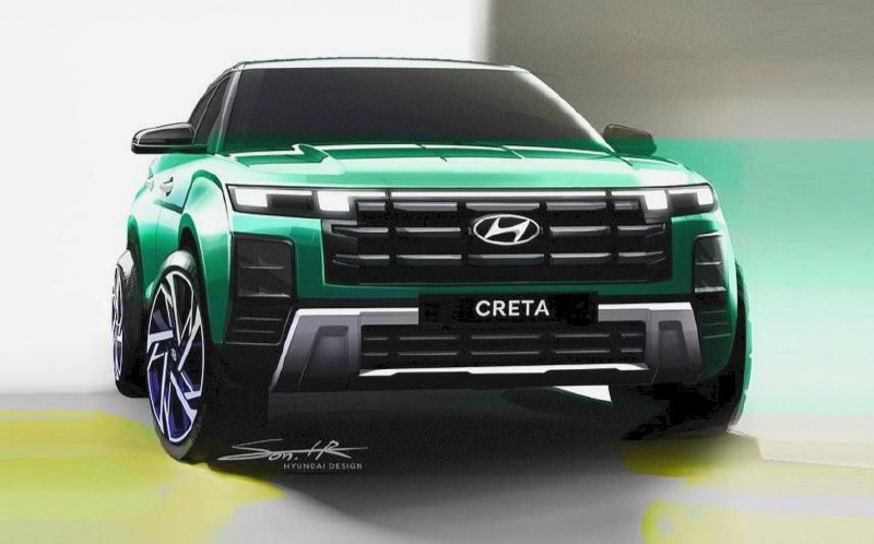 Опубликованы новые тизеры Hyundai Creta 2024 года