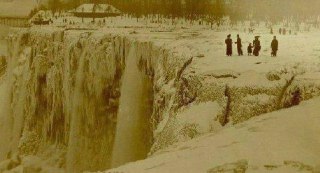 Frozen Niagara Falls, 1911Time Machine | Historical Photo