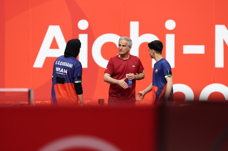 Nagoya Asian Games; Iran's mixed table tennis team defeat against Indonesia