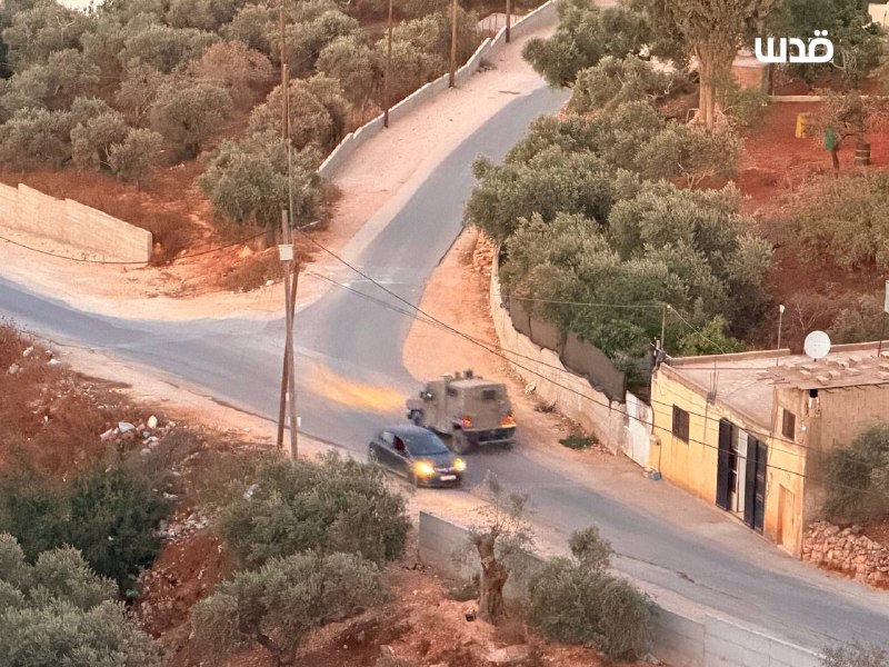 תנועות צבא הכיבוש בעיירה קסרה, מדרום לשכם, במקביל להמשך המצור על הבתים.