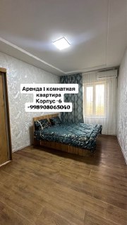 Долгосрочная аренда 1 комнатная квартира.