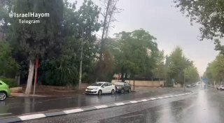 מזג האוויר משתגע: גשם יורד בירושלים באמצע אוגוסט
