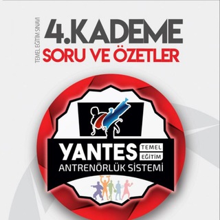 4. 𝐊𝐀𝐃𝐄𝐌𝐄 𝐀𝐍𝐓𝐑𝐄𝐍Ö𝐑𝐋Ü𝐊 𝐓𝐄𝐌𝐄𝐋 𝐄Ğİ𝐓İ𝐌 𝐆𝐑𝐔𝐁𝐔