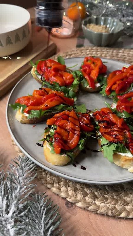 Как приготовить идеальные брускетты с запеченным перцем за 30 минут 7