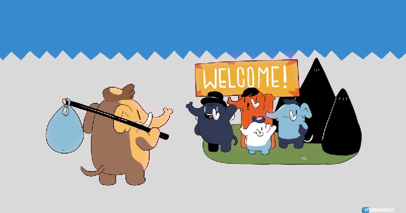 Mastodon hosted on mastodon.social