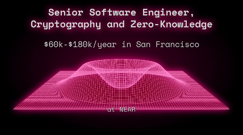 Web3 Senior Software Engineer, Cryptography and Zero-Knowledge $54k - $90k Remote at NEAR