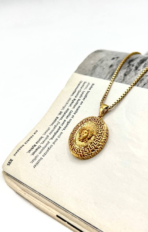 ⭐️جواهری فیروزه(ارمان)⭐️: ⚜️A R M A N T A L A⚜️✨مدال ورساچه✨🔸وزن: ۳/۸۷۰🔺قیمت: ۷۹/۹۶۰/۰۰۰❌ اجرت: ۷٪📦ارسال به سراسر کشور با بسته بندی ویژه🛡️همراه با