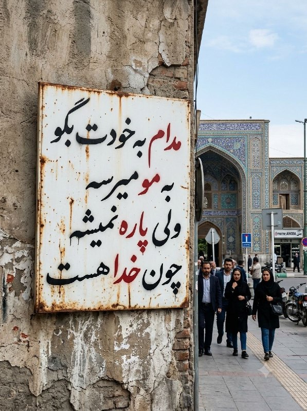 ادبی ، شعر، داستان،بزرگان، ضرب المثل، رمان، شخصیتها ، نویسندگان ، متن کوتاه، خاطرات ، مناظرطبیعت ،: به مو میرسهولی پاره نمیشهچون خدا هست🙏🌱💚@fazayeasmaney 🪴@fazayeadaby