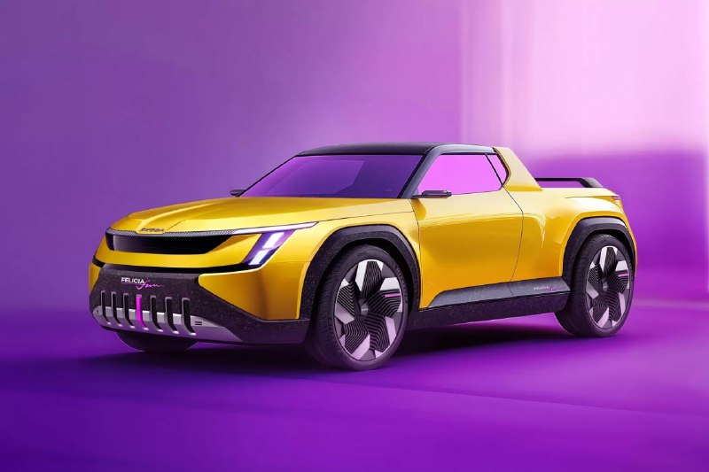 Дизайнер Skoda переосмыслил легендарный пикап Felicia Fun