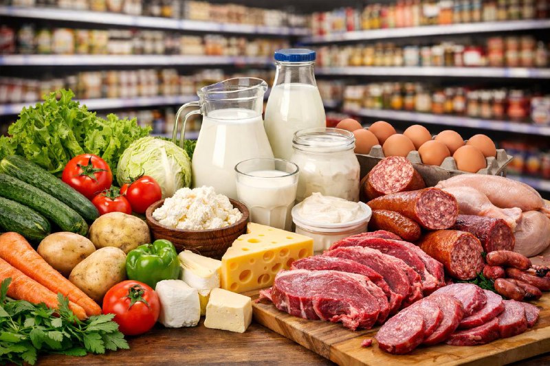 Что нам с продуктами делать? 🛒Наполнять полки казахстанским товаром, конечно.Можно сколько угодно говорить о макроэкономических показателях и терминах, но каждый день мы сталкиваемся не с ними, а с реальной жизнью.Работа, походы в магазин за продуктами и так далее, именно по этим показателям мы оцениваем качество этой самой жизни 👨‍👩‍👧‍👦🛍Потому и поговорим о продуктах, без которых просто нельзя обойтись.Здесь уместно использовать термины в духе «продовольственная безопасность», что подразумевает возможность той или иной страны самостоятельно обеспечивать себя продуктами питания.И тут мы в целом выступаем хорошо ✅📊 Согласно Глобальному индексу продовольственной безопасности, Казахстан занимает 32-е место среди 113 обозреваемых стран.Это довольно высокий показатель, который говорит, мы обеспечиваем внутренний рынок собственными продуктами в достаточных объемах.🤔 Круто, скажете вы, но где именно мы себя обеспечиваем?Рассказываем.Сейчас полное обеспечение есть по мясу, молоку, яйцам, овощам, муке и другим продуктам.⚠️ А вот по мясу птицы, колбасам, сырам, сахару и рыбе работа еще ведется.🐔 По мясу птицыСамообеспечения мы достигнем уже скоро.С 2022-го по 2024 год уже открыли 17 птицефабрик мясного направления, что помогло поднять уровень обеспеченности с 67% до 79%.А до 2028-го запустят еще более 40 таких фабрик, и мы выйдем на полное обеспечение.🥛 По «молочке»Есть отдельная программа льготного кредитования для проектов молочно-товарных ферм.В том году ввели около 50 ферм, и еще 37 планируются достроить до конца этого года.🥬 Плюс строят теплицы в Шымкенте, Туркестанской, ЗКО и Алматинской областях, чтобы овощи не дорожали между урожаями.И много проектов по производству сахара, переработке мяса и так далее.Рахат! 😌Заполнять рынок собственными товарами нужно не только для того, чтобы везде было условное казахстанское.Это в первую очередь поставки товаров высокого качества, но при этом и с прогнозируемыми, более стабильными ценами 💰Это основной стимул правительства для поддержки агропрома, и рабочие места создаются, и казахстанцы получают продукты питания с хорошими ценами 👷‍♂️🌾🥔 Ну и про «текучку» как не сказать?По овощам, таким как картофель и морковь, у нас давно есть самообеспечение, но для большей стабильности цен фермеров стимулируют выращивать их больше.В 2025-м посевы картофеля, например, выросли на 12,5 тысяч гектар.В этом году планируют засеять больше гречихи, на 10 тысяч гектар, чтобы было 101 тысяча суммарно.👉 Все ради нас с тобой, читатель,и приемлемых чеков в магазине 🧾🛒