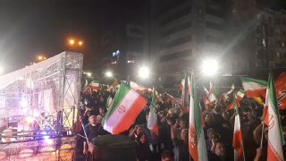 קריאות "מוות לישראל" נשמעו בהתכנסות לילית בשכונת ג'נת אבאד בטהרן