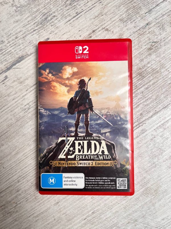 Картридж игра для Nintendo Switch — The Legend of Zelda: Breath of the Wild (Nintendo Switch 2 Editi — фото 1