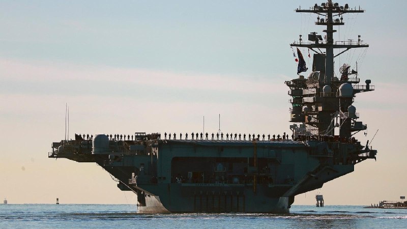 اخبار جنگ | خبرهای فوری و مهم 🔖: ✅ ناو هواپیمابر USS Abraham Lincoln قراره برای استراحت خدمهاش، در شرق تایلند پهلو بگیره.✅ @AkhbarFouri
