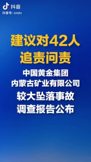 12月27日，据国内媒体报道，内蒙古自治区应急管理厅发布中国黄金集团内蒙古矿业有限公司“7·23”选矿厂较大坠落事故调查报告，向社会公布事故调查及处理结果。调查认定，此次事故为较大生产安全责任事故，事故共造成6人遇难、1人受伤。经查，事故主要因格栅踏板支撑结构设计不当、焊缝锈蚀等安全管理漏洞，导致人员站立平台失稳坠入浮选槽。调查报告对事故经过、原因进行了详细分析，并建议对涉及的42名责任人员和相关责任单位追责问责，同时提出整改和防范措施，以切实加强安全生产管理。查看原文