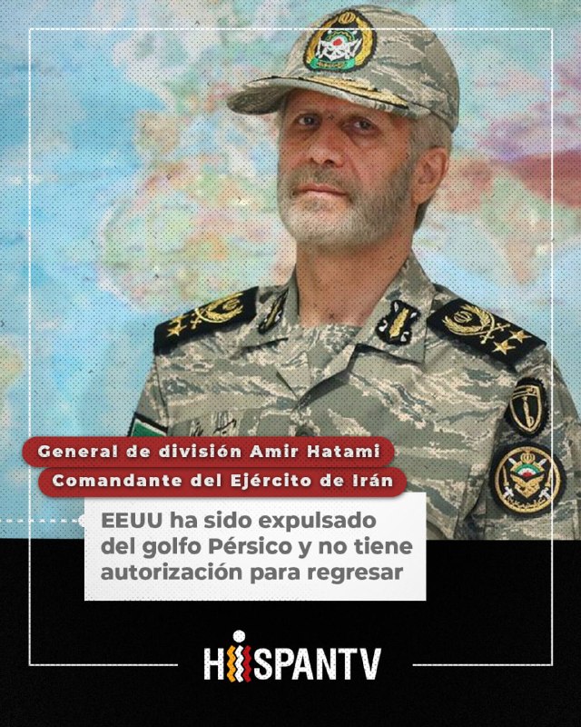 “EEUU ha sido expulsado del Golfo Pérsico y no tiene autorización para regresar”