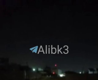 הפעלת הגנה אווירית במזרח טהראן.