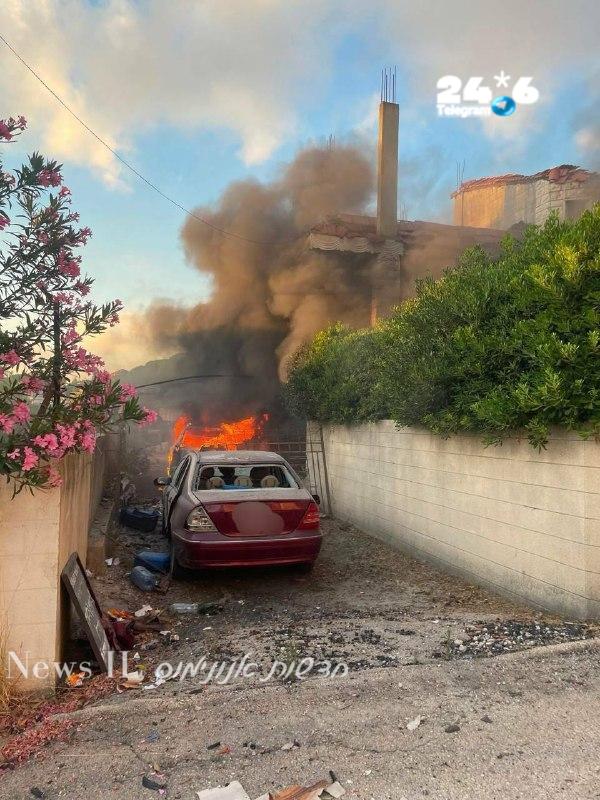 דיווחים בלבנון: כטב"מ תקף כלי רכב באזור נבטיה