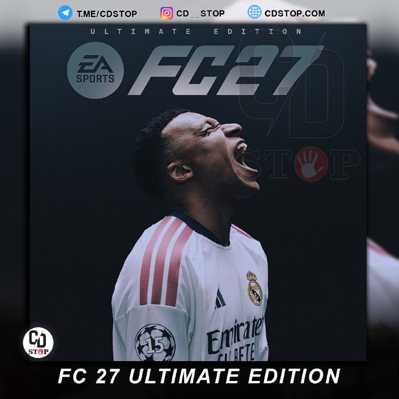 PS4DATA: #اکانت_قانونی✅ پیش خریدEA SPORTS FC™ 27 Ultimate Edition ریجن آمریکاظرفیت دوم ⏪ 1.099.000 4 ظرفیت دوم ⏪ 7.499.000 5ظرفیت