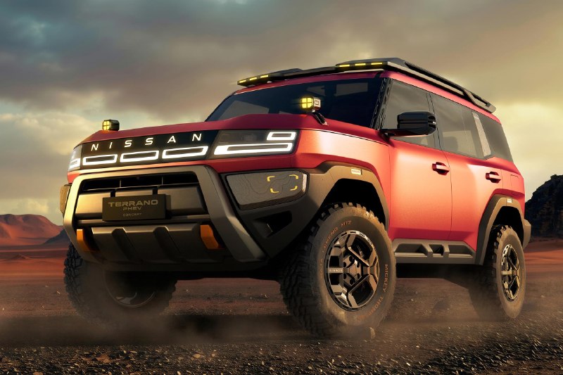 Nissan возрождает Terrano — рамный внедорожник на 408 сил должен стать конкурентом Land Cruiser Prad 2