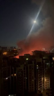 קייב: בניין בן 9 קומות קרס חלקית בתקיפה רוסית ישירה