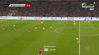 שער ראשון של באיירן מינכן מול דורטמונד של ליימר באיירן מינכן 1 - 0 דורטמונד