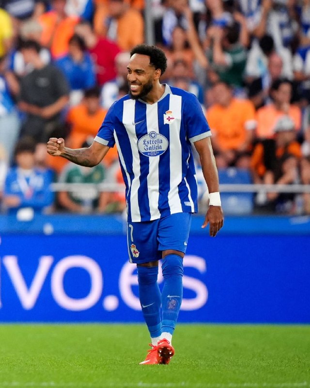 فوتبالی | Footballi.net: 🗣اولین گل دپورتیوو در لالیگا پس از ۸ سال🔴⚽️ پیر امریک اوبامیانگ در اولین بازی خود برای دپورتیوو لاکرونیا برابر الچه گلزن