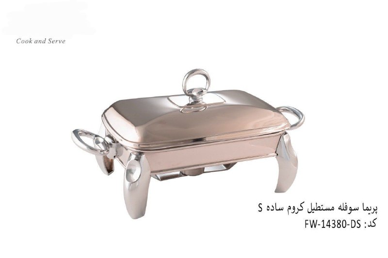 فروشگاه فدک (آقائی): ✅ پریما سوفله مستطیل کوچک ، کروم ساده (S)📦 تعداد در کارتن : ۴ عددکد کالا: FW-14380-DSقیمت : ۳۷۰۰۰۰۰ ت❌ قیمت لیست شامل در