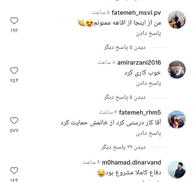Roshangari.ir | روشنگری: اگر اون مرده که زنها رو میزنه یک آدممذهبی بود و با شلوارک نبود الان تا گذاشتن آدرسش تو اینستاگرام پیش رفته بودند اما ال