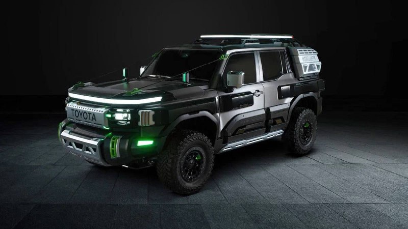 Modellista превратила Toyota Land Cruiser Prado в экспедиционный внедорожник для SEMA