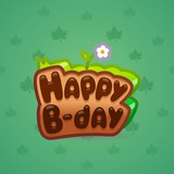 B-Day Candle #6