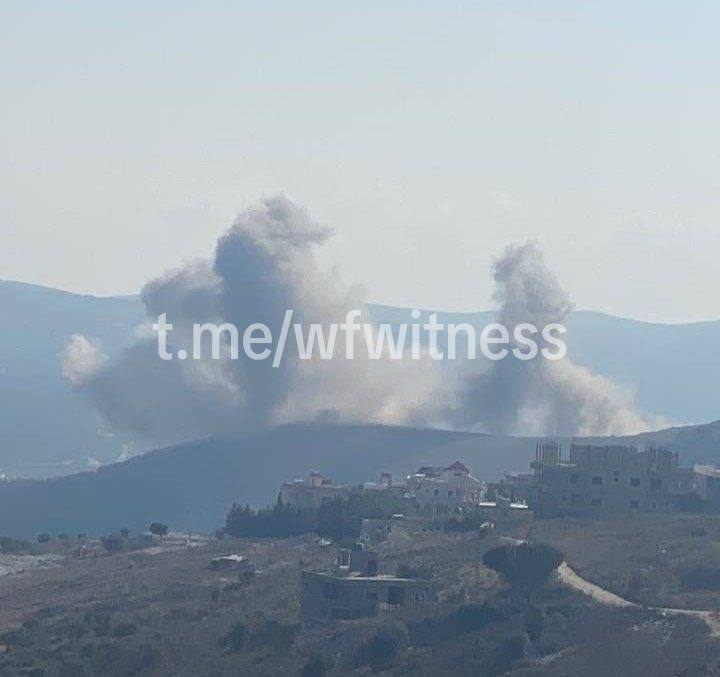 ️🇱🇧🇮🇱 צה"ל ביצע תקיפה אווירית נוספת בוואדי סרבין, דרום לבנון.