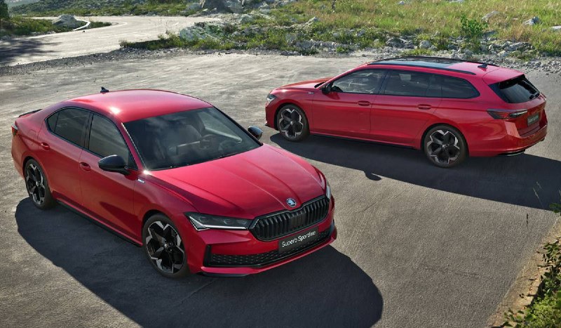 Skoda Superb получила исполнение Sportline