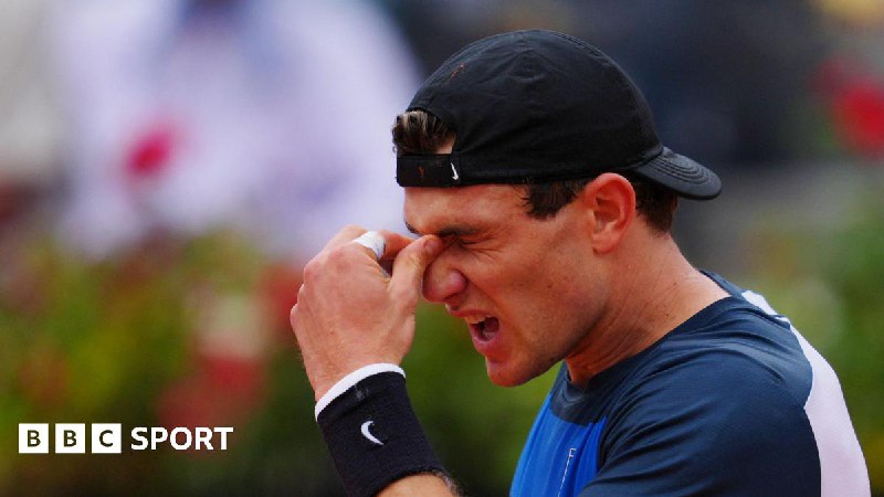 Draper rues missed chances in Rome loss to Alcaraz