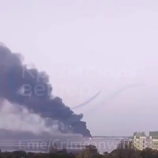 Russian authorities say a drone attack on the Kerch ferry crossing killed one person and injured another after the ferry Panagia was hit overnight.