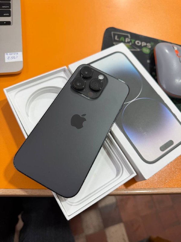 Продается iPhone 14 Pro 128 ГБ. В идеальном состоянии. Новый, 100% новый. Цена 1350 GEL.