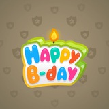 B-Day Candle #238