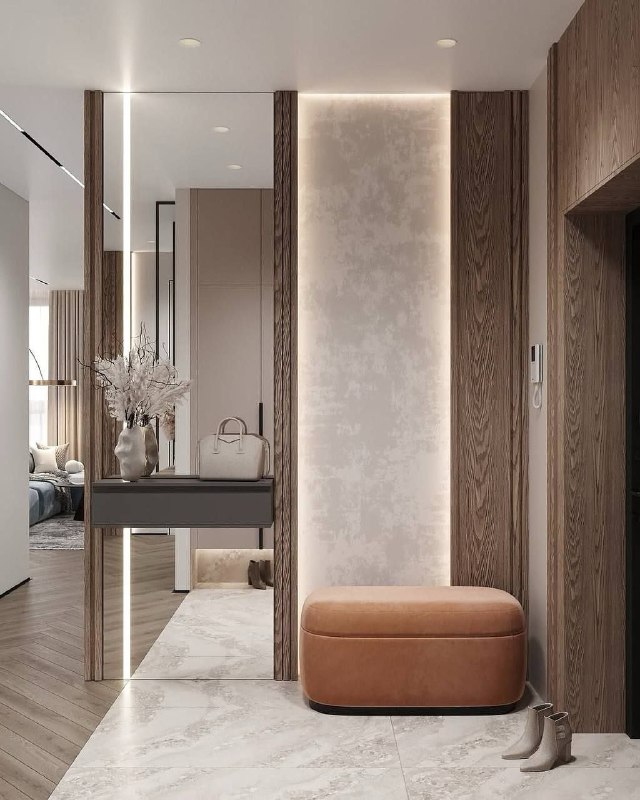 Какой из вариантов прихожей вам нравится больше всего 1, 2, 3, 4, 5, 6 или 7? МЫ В МАХ подписаться - изображение 5 - какой, вариантов, прихожей