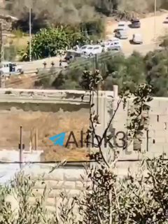 כוחות הכיבוש פרוסים במקום המבצע